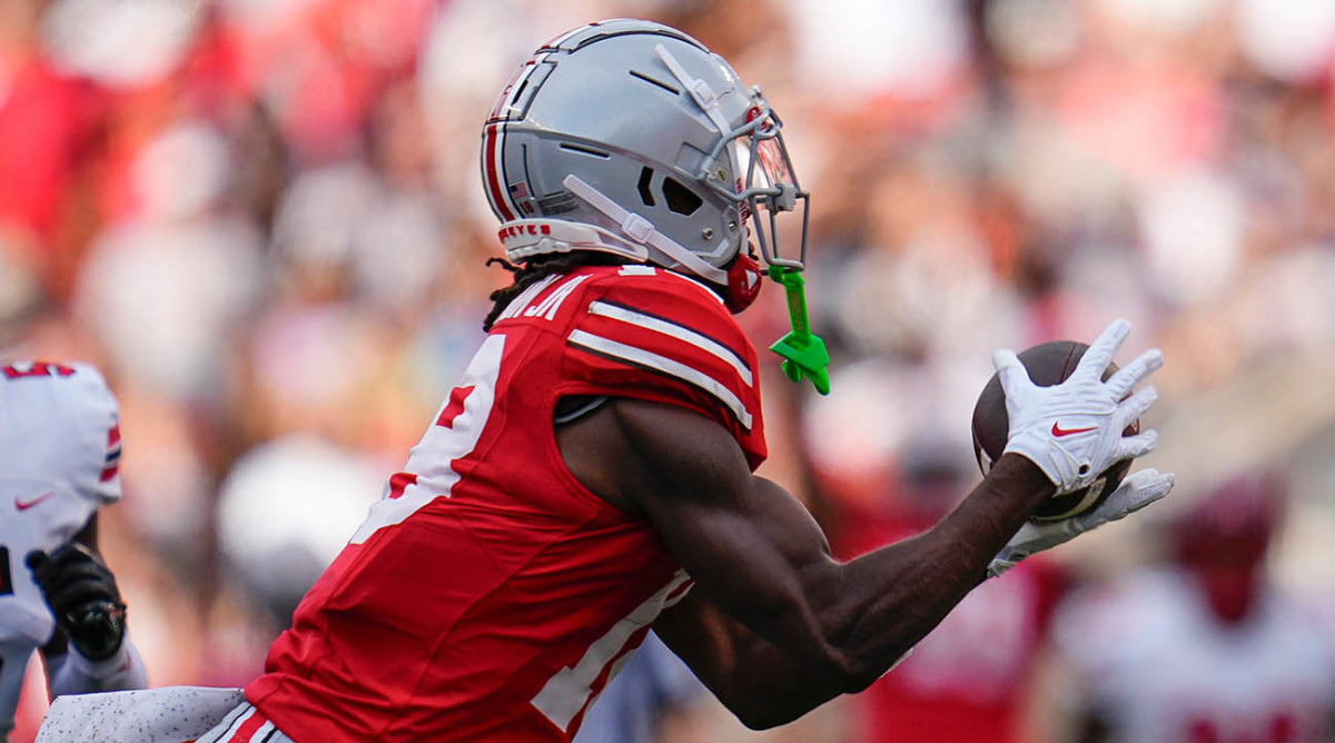 Ohio State wide receiver Marvin Harrison Jr.