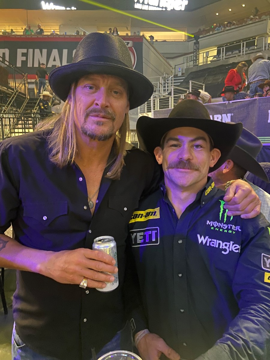 Kid Rock with Chase Outlaw by Andrew Giangola