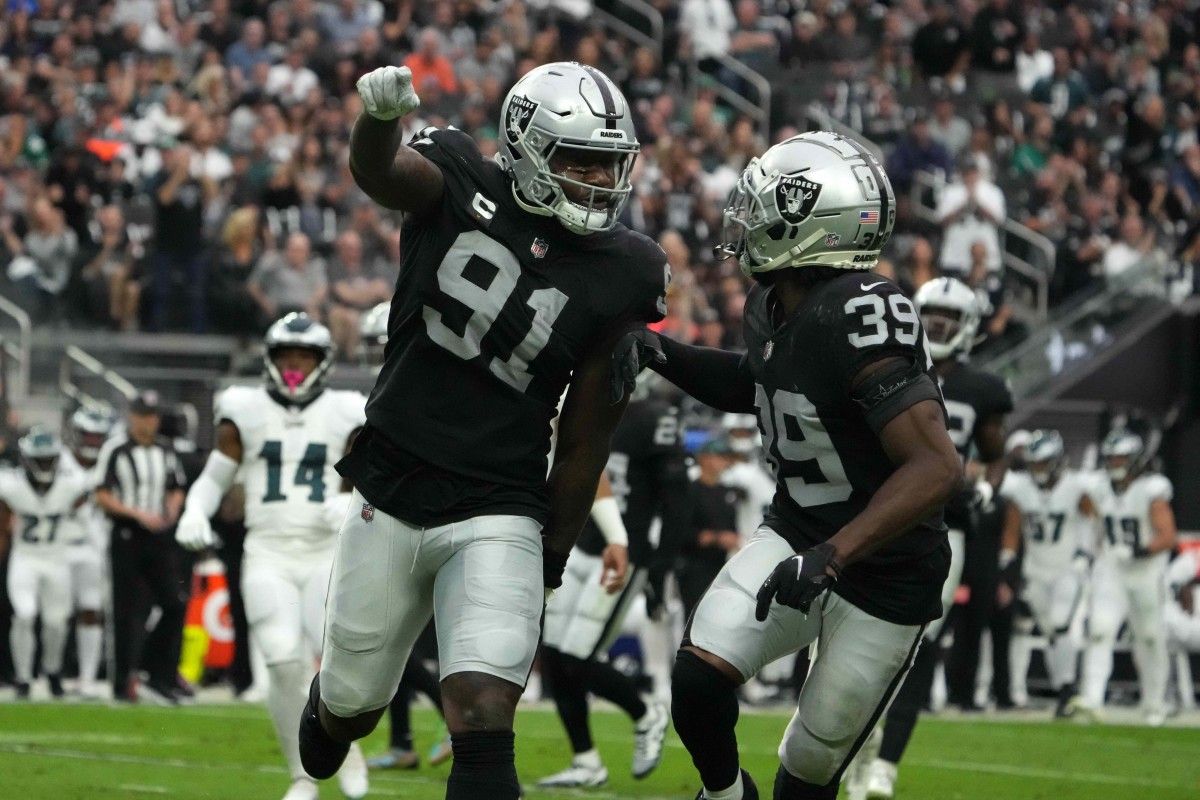 The Las Vegas Raiders look to expand their defensive dominance versus the Chicago Bears.