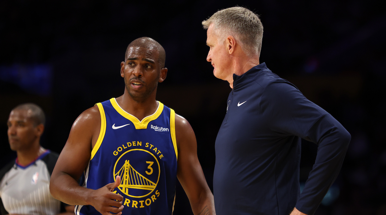 Warriors' Steve Kerr Implores Chris Paul to Not Just Try and 'Fit