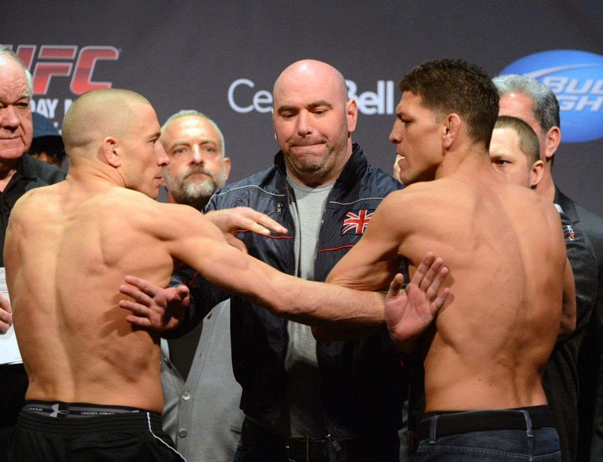 Georges St-Pierre Nick Diaz