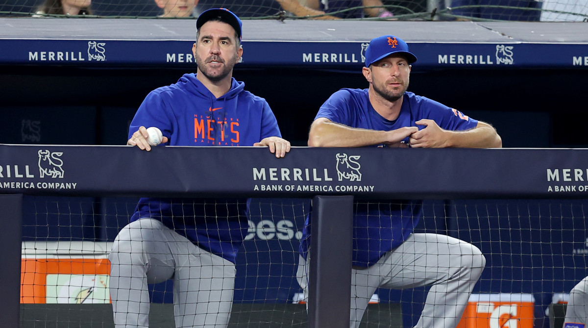 Justin Verlander and Max Scherzer with the Mets.
