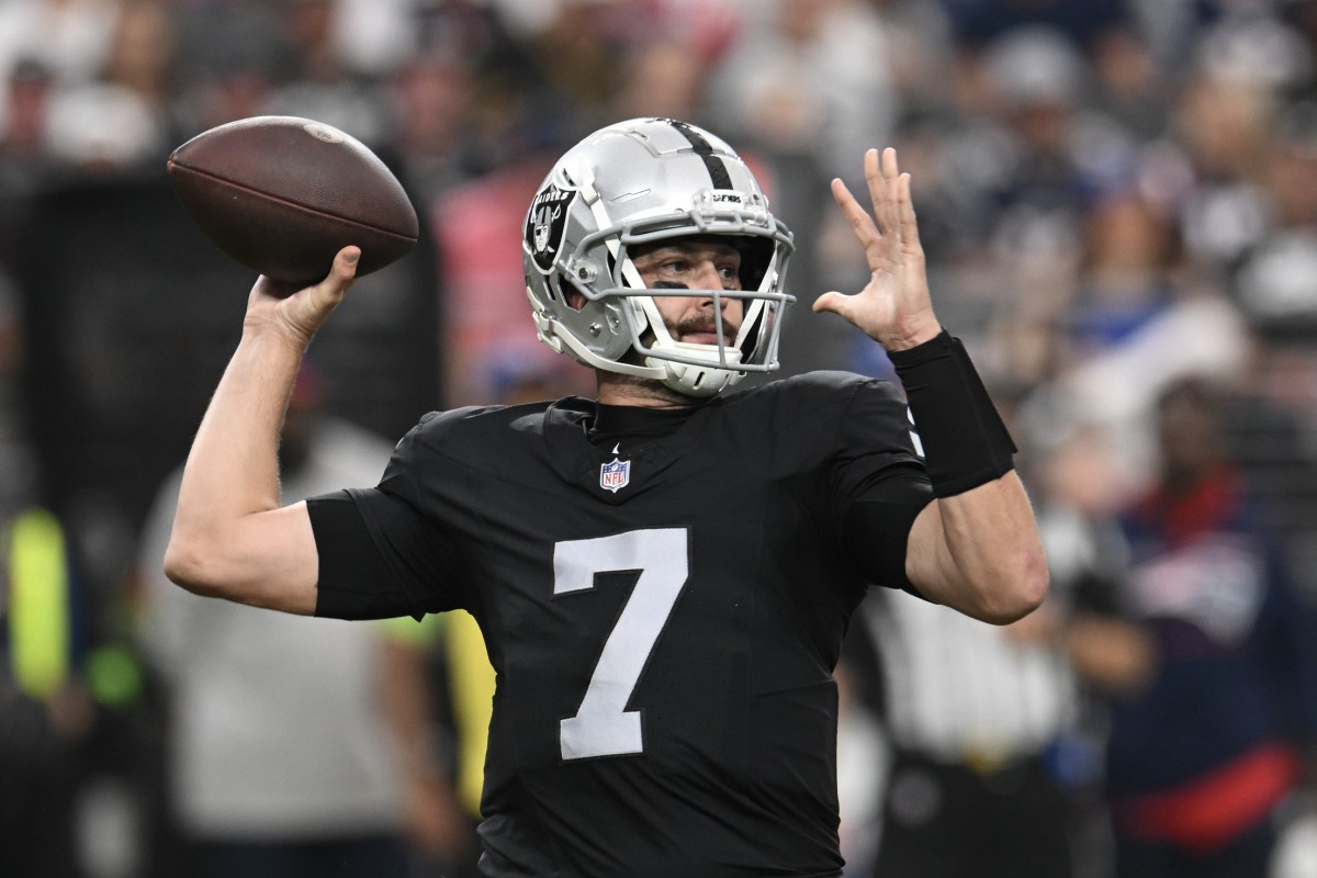Brian Hoyer ready to help the Las Vegas Raiders in any capacity - Sports  Illustrated Las Vegas Raiders News, Analysis and More
