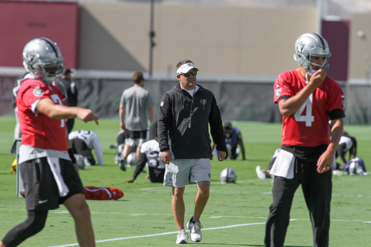 Las Vegas Raiders Coach Josh McDaniels, with Jimmy Garoppolo out injured yet again, is hoping someone can step up like Jim Plunkett.
