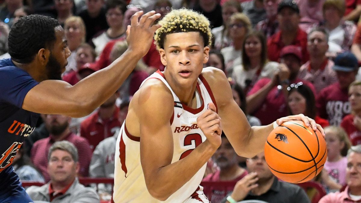 Razorbacks forward Trevon Brazile against UT-Tyler on Friday night