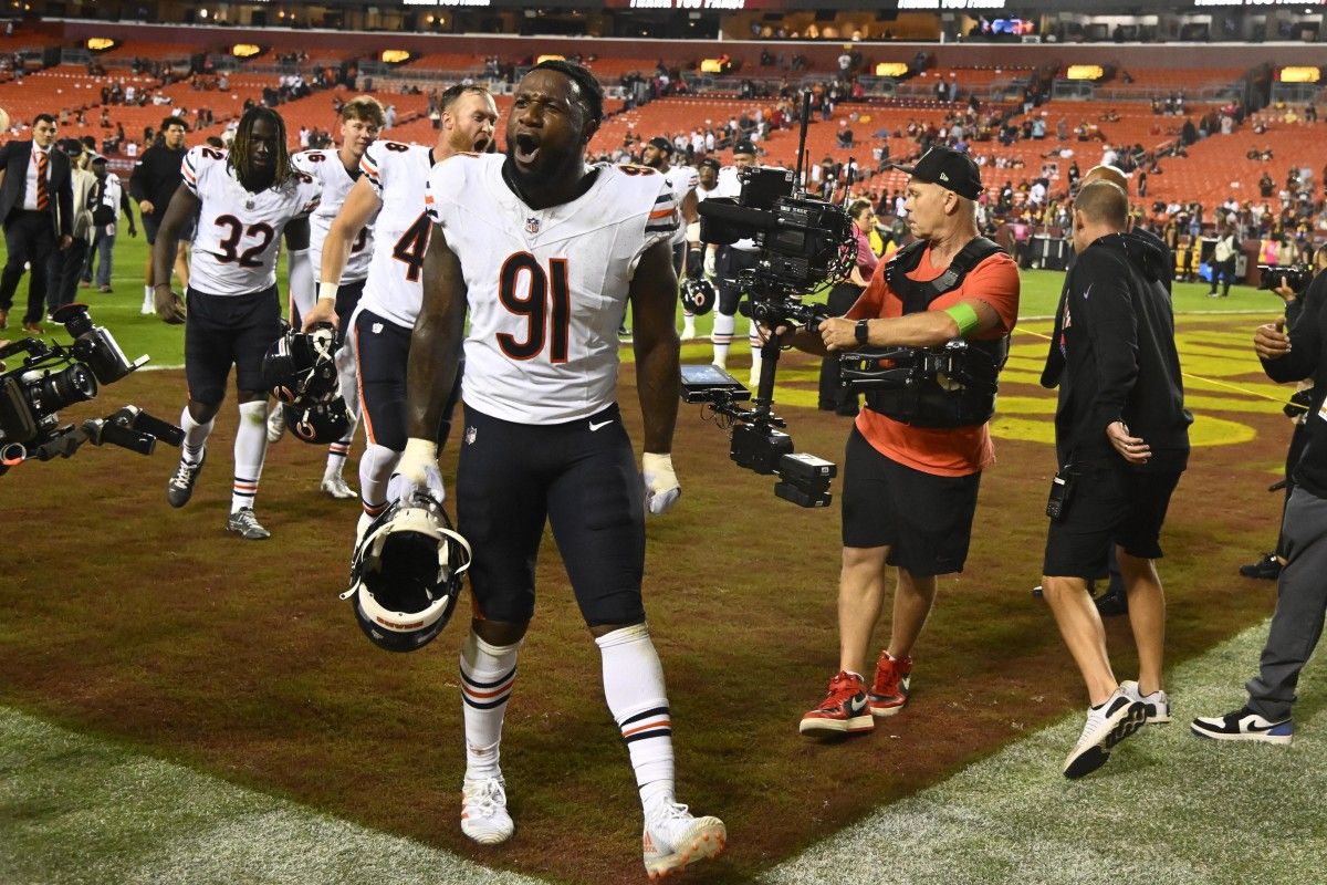The Chicago Bears are still a tough team, despite their 1-5 record.