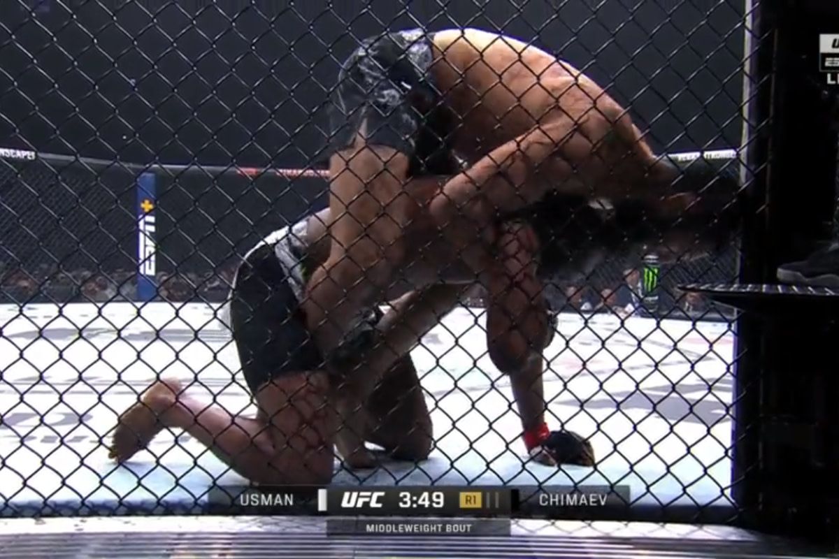 VIDEO Khamzat Chimaev Defeats Kamaru Usman In Competitive UFC 294