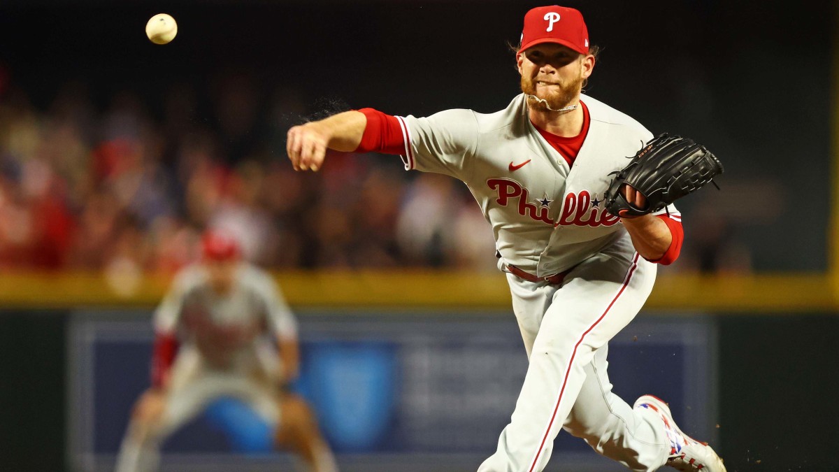 Philadelphia Phillies relief pitcher Craig Kimbrel.