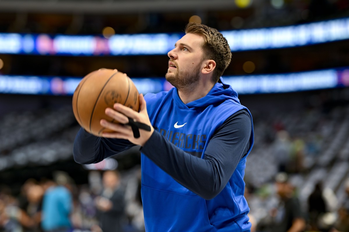 Luka Doncic speaks to media Wednesday for first time since calf