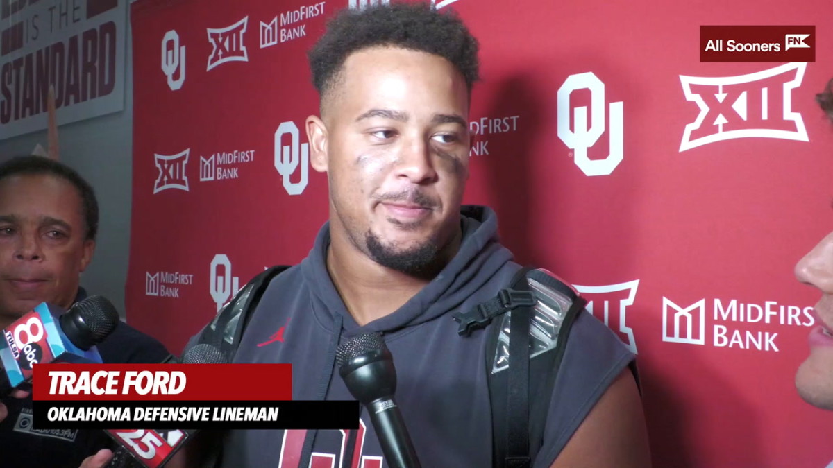 WATCH: Oklahoma DE Trace Ford Interview - Sports Illustrated