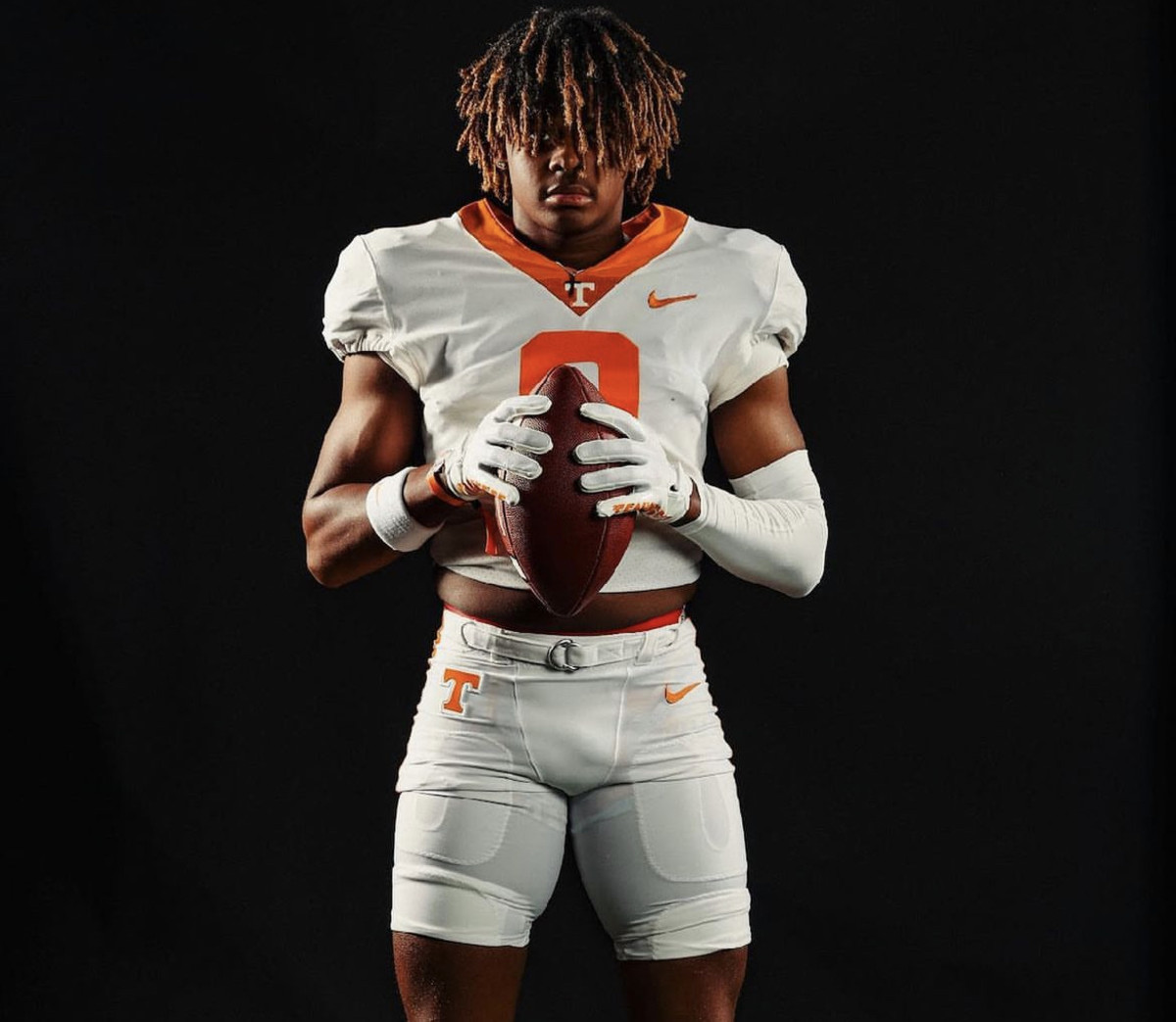 2025 Tennessee Volunteers CB commit Dylan Lewis during an unofficial visit to Tennessee. (Photo courtesy of Dylan Lewis)