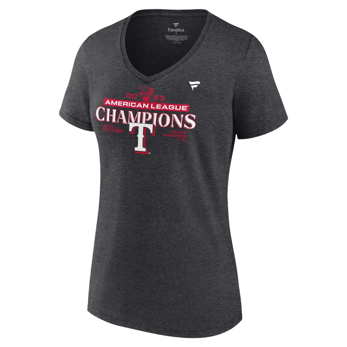 Texas Rangers American League Champions Women's Tee 