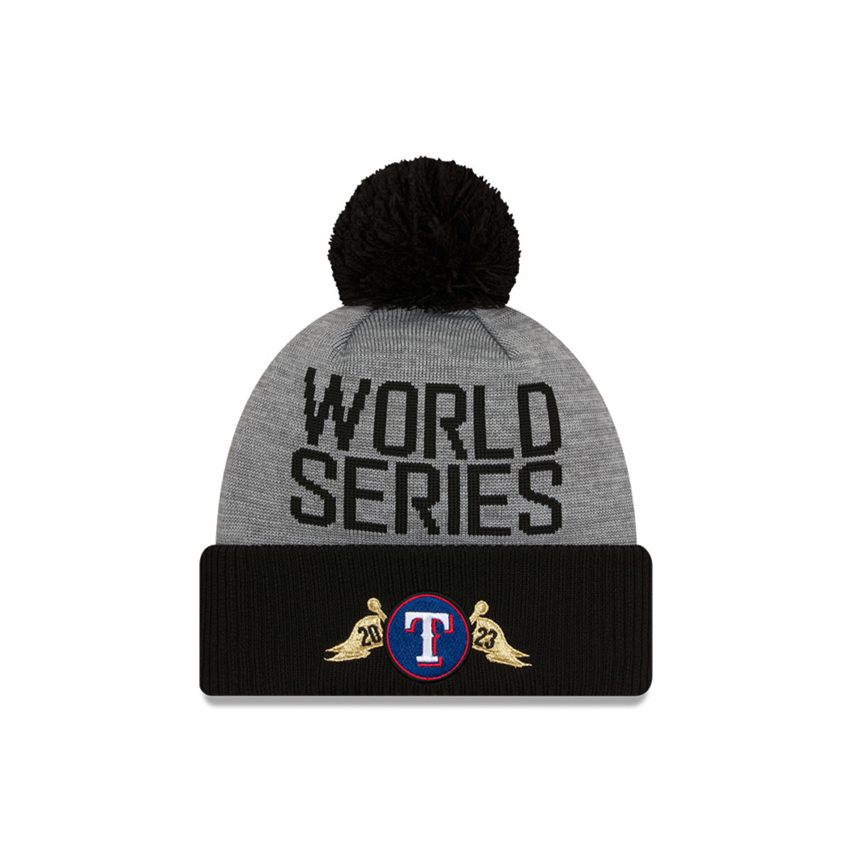 Texas Rangers World Series Knit Hat