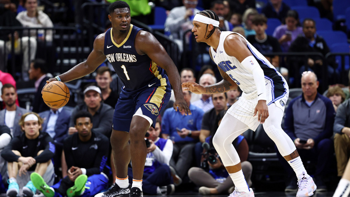 New Orleans Pelicans forward Zion Williamson.