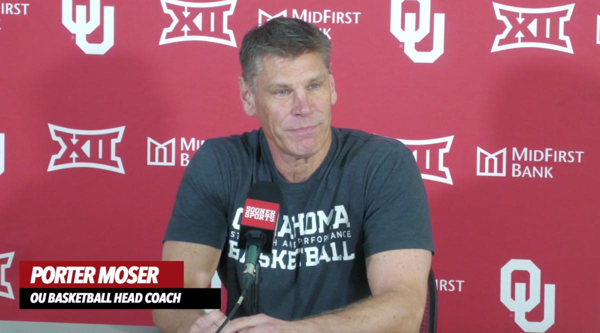 WATCH Oklahoma Coach Porter Moser's 202324 Media Day Press Conference