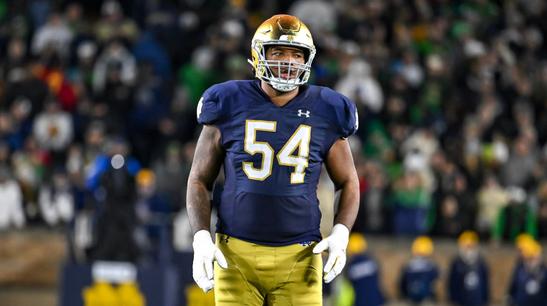 Blake Fisher Explains His Decision To Leave Notre Dame Early - Sports  Illustrated Notre Dame Fighting Irish News, Analysis and More