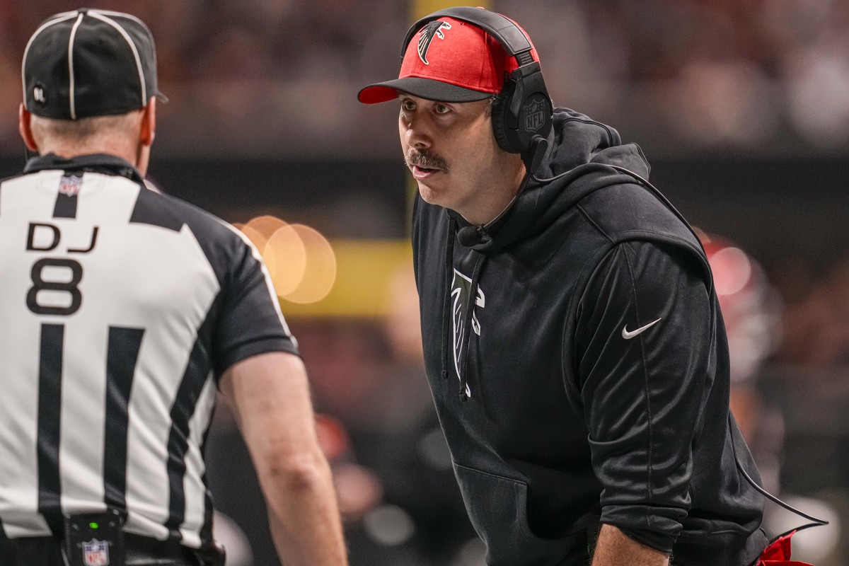 Atlanta Falcons Coach Arthur Smith Doesn't Care Who Tennessee Titans