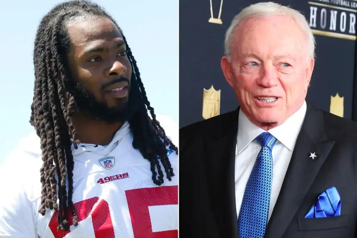 Richard Sherman and Jerry Jones