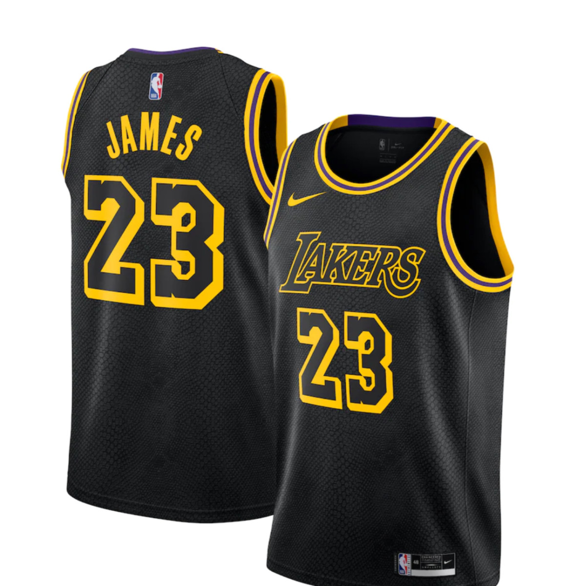 LeBron James Los Angeles Lakers Nike City Edition Swingman Jersey - $109.99