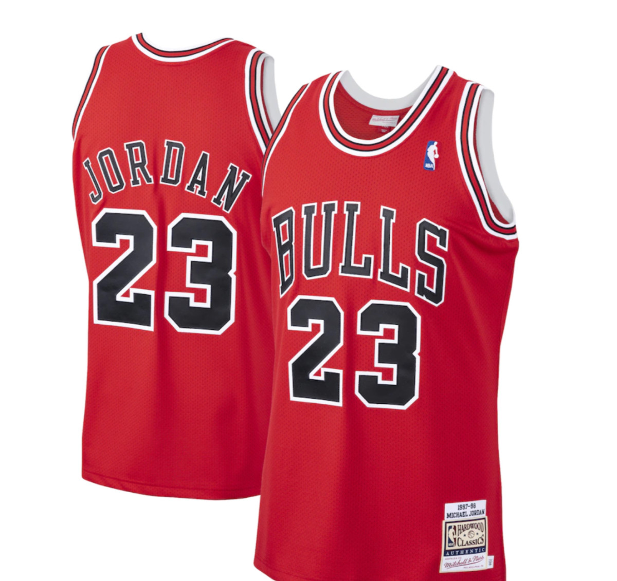 Michael Jordan Chicago Bulls Mitchell & Ness 1997-98 Hardwood Classics Authentic Player Jersey - $299.99