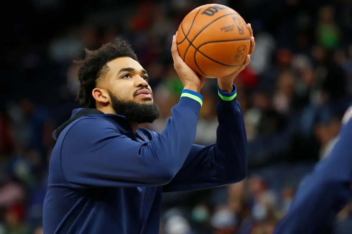 Karl-Anthony Towns is a career 39.5 percent three-point shooter.