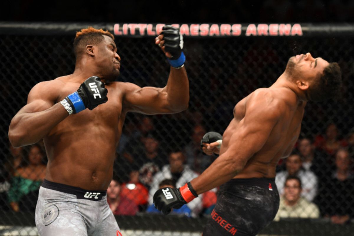 Francis Ngannou Alistair Overeem