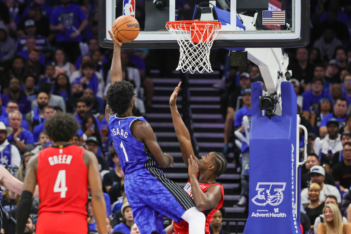 Jonathan Isaac is averaging 6.4 points per game this season in 13.8 minutes.