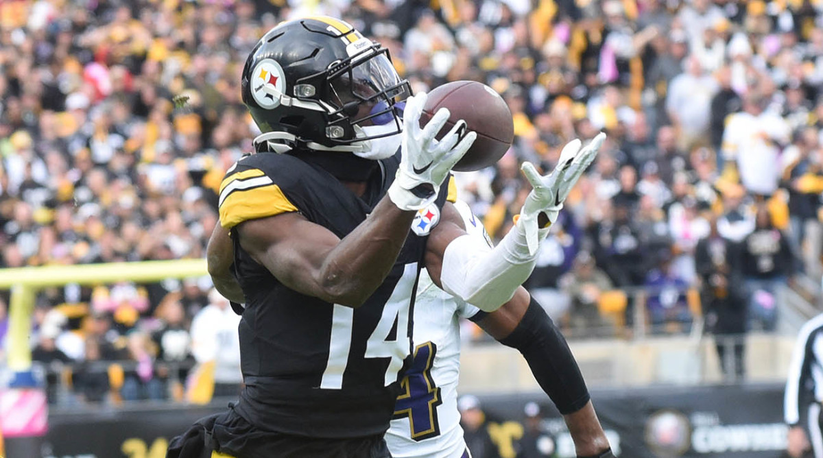 Pittsburgh Steelers wide receiver George Pickens