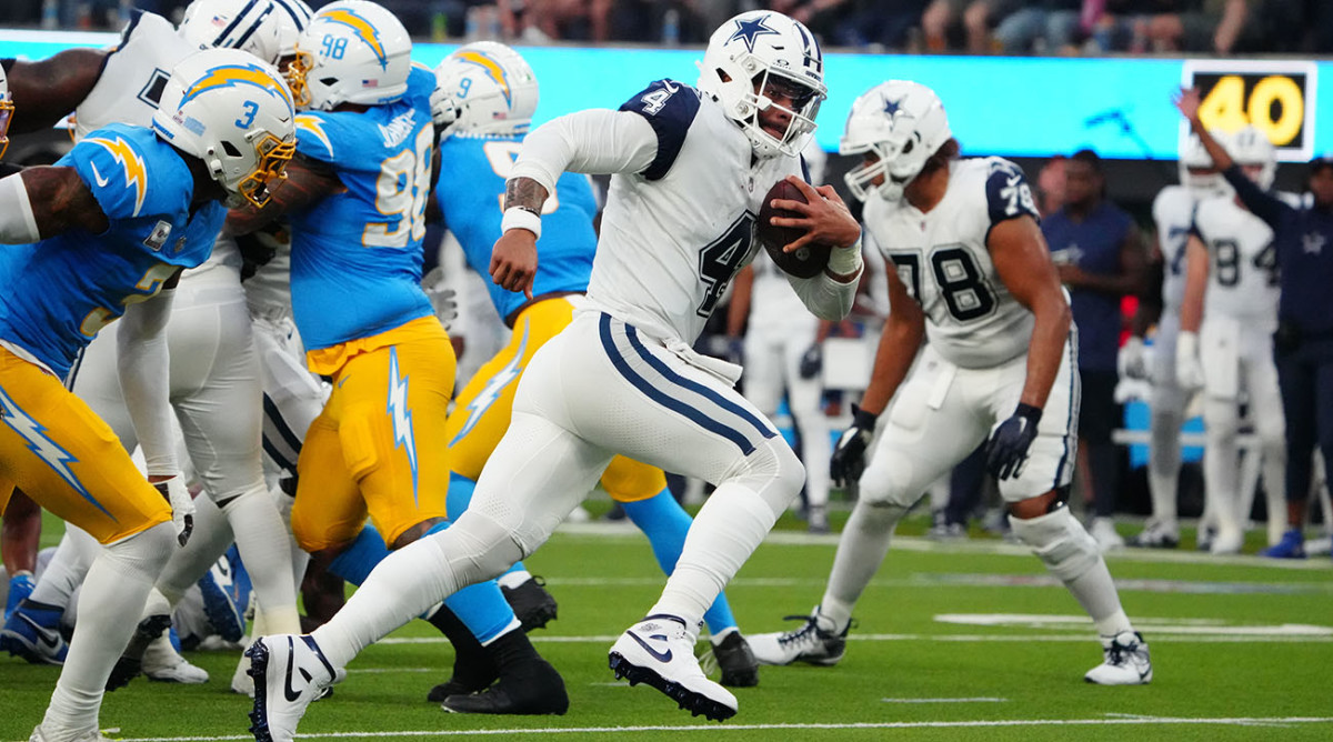 Dallas Cowboys quarterback Dak Prescott