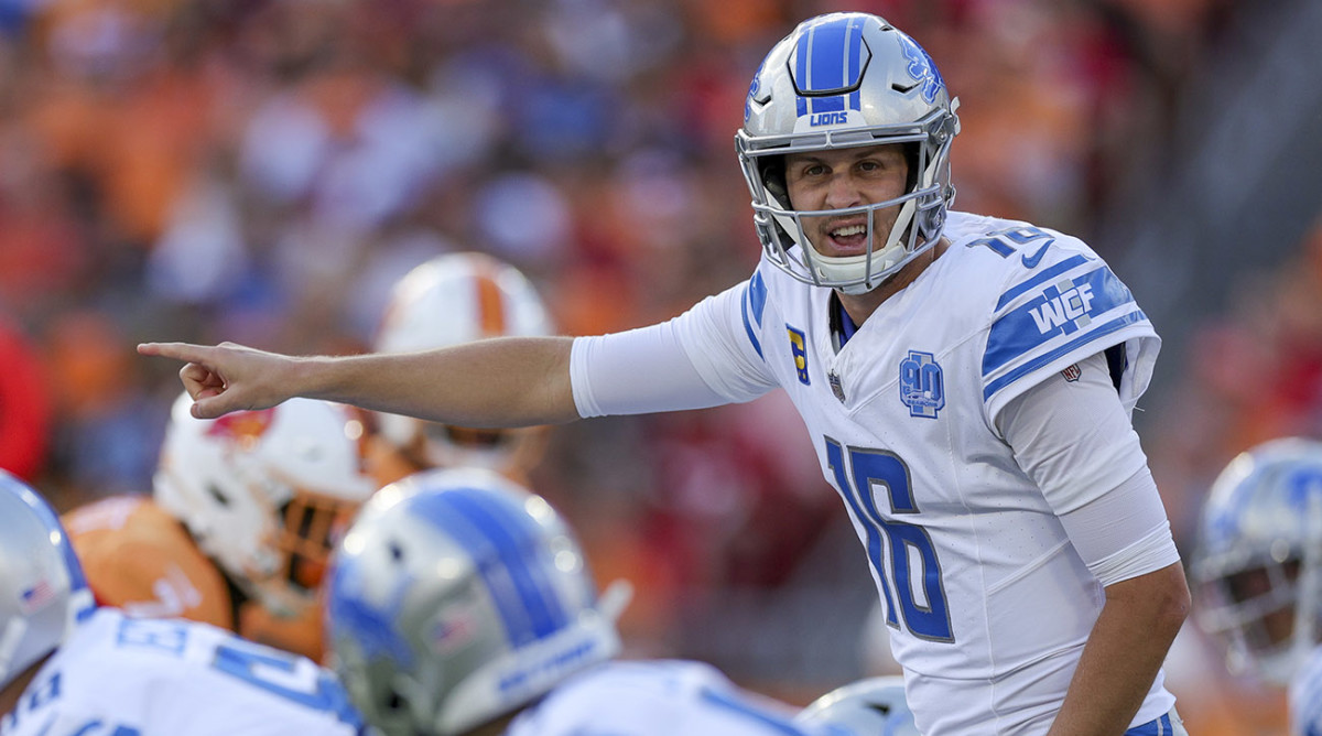 Detroit Lions quarterback Jared Goff