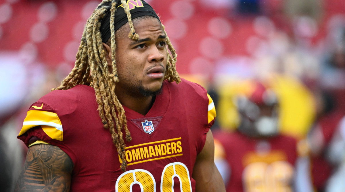 Washington Commanders defensive end Chase Young.