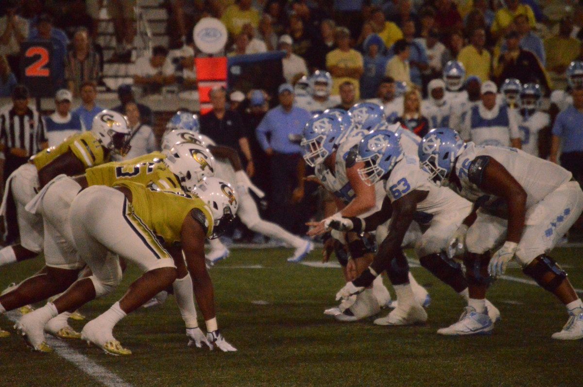 Georgia Tech defeated North Carolina for the third straight season