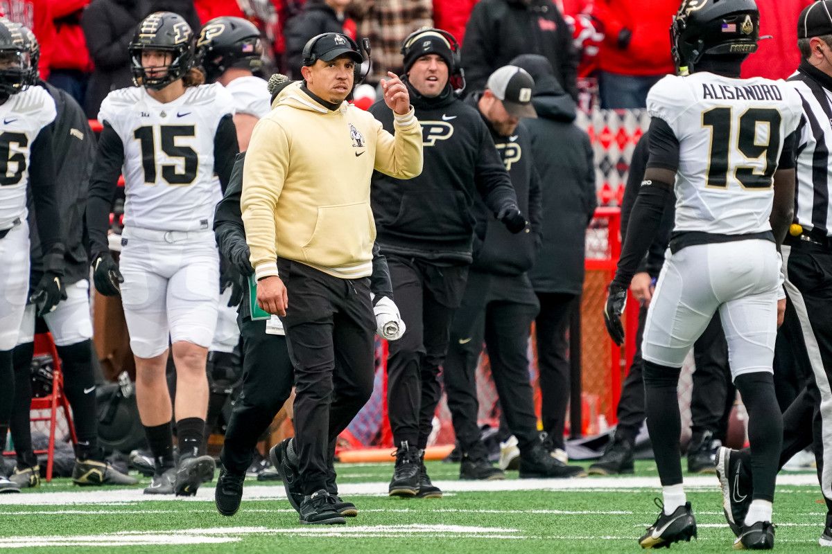 NU vs. Purdue 2023 - Ryan Walters reacts to call