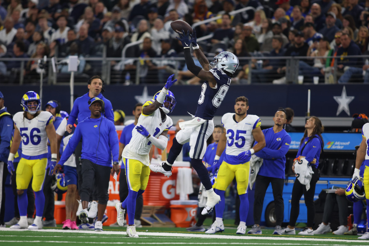 Los Angeles Rams Defense Torched By Dallas Cowboys' CeeDee Lamb