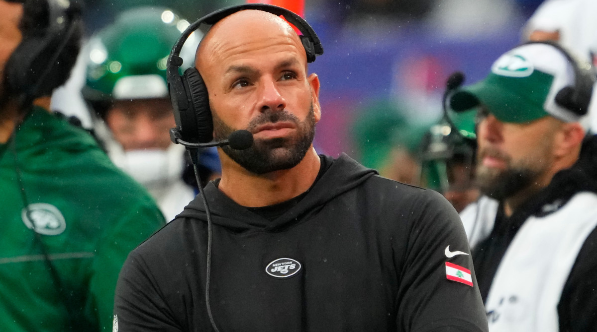 Jets coach Robert Saleh