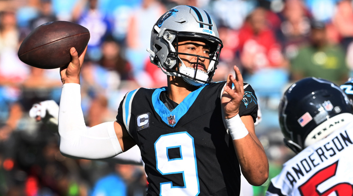 Panthers quarterback Bryce Young