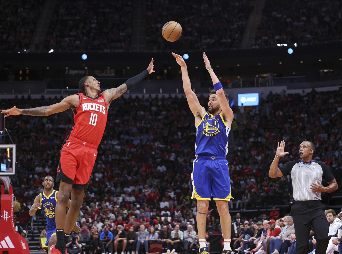 Klay Thompson Makes History vs Houston Rockets Inside the Warriors