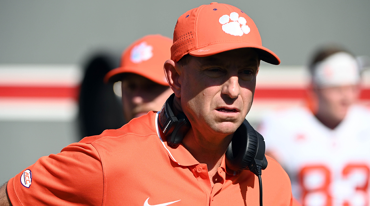 Clemson Tigers head coach Dabo Swinney