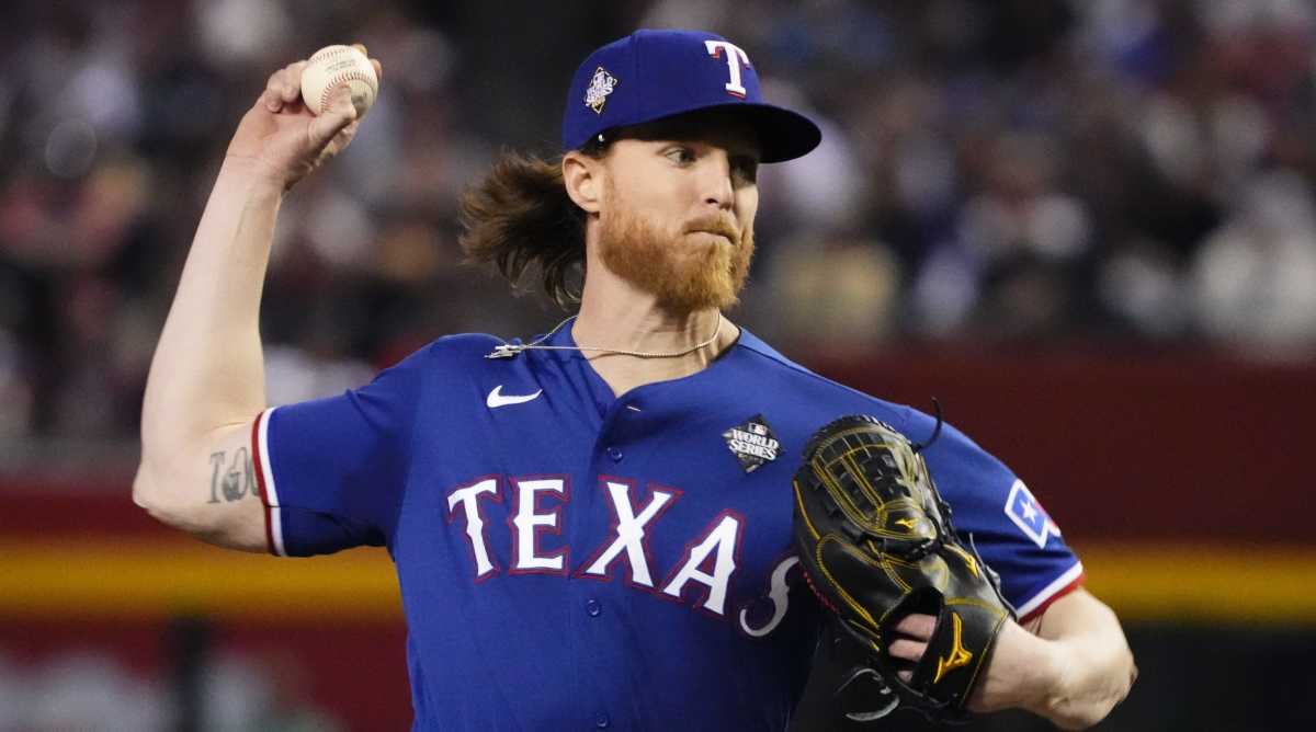 Rangers pitcher Jon Gray