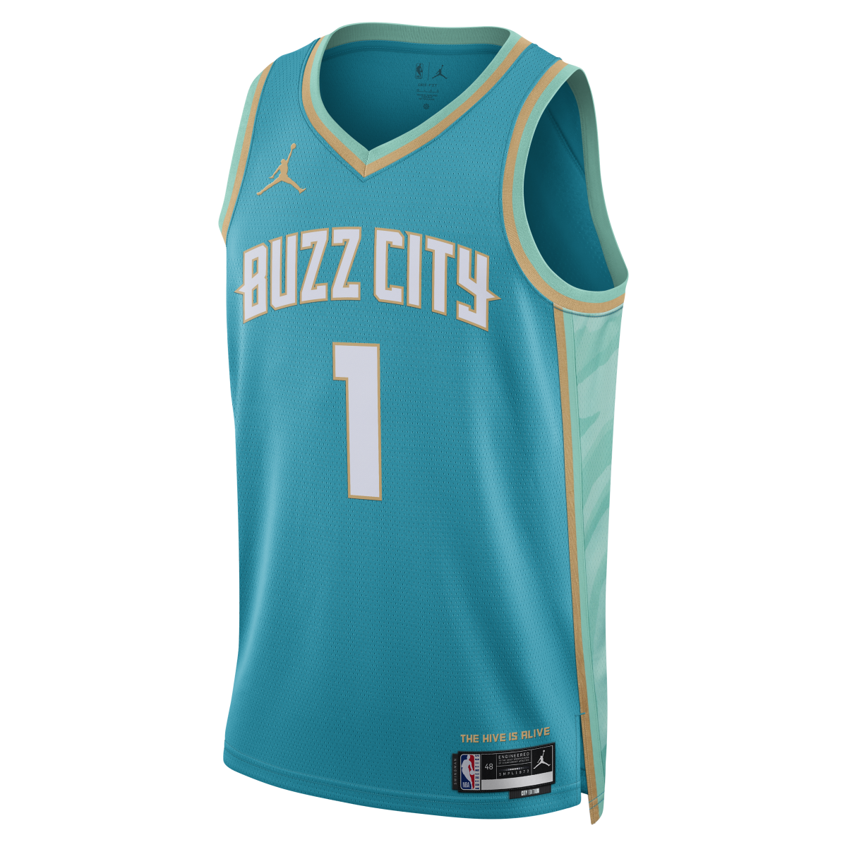 Charlotte Hornets 2023-24 LaMelo Ball NBA City Edition Nike Swingman Jersey $149.99