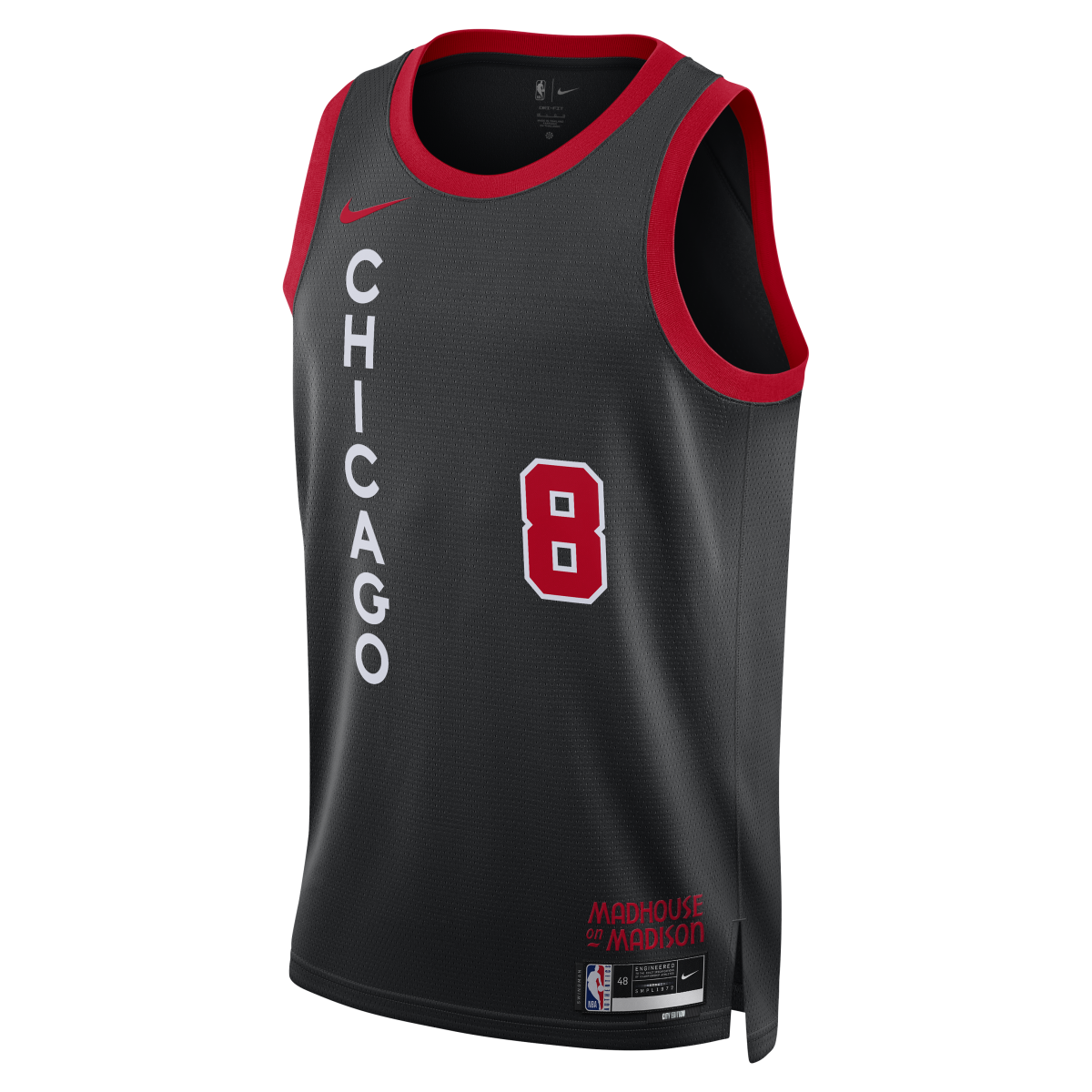 Chicago Bulls 2023-24 Zach Levine NBA City Edition Nike Swingman Jersey $149.99