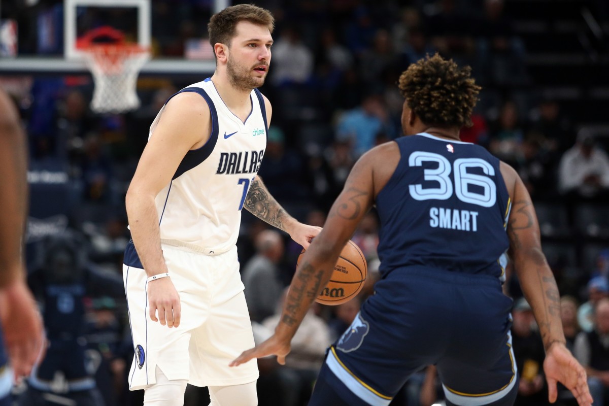 Luka Doncic, Marcus Smart, Memphis Grizzlies, Dallas Mavericks