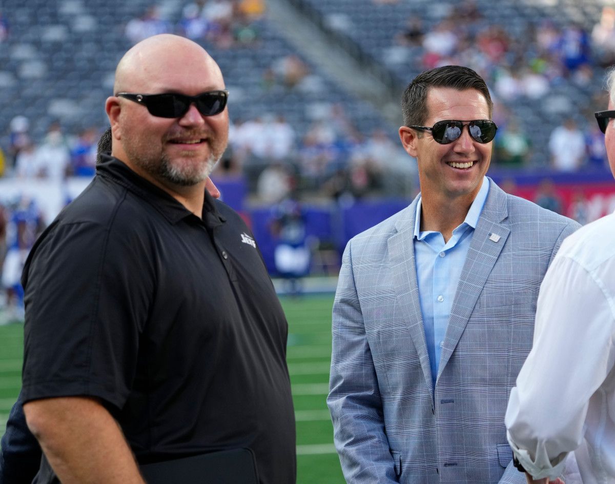 General managers Joe Douglas and Joe Schoen