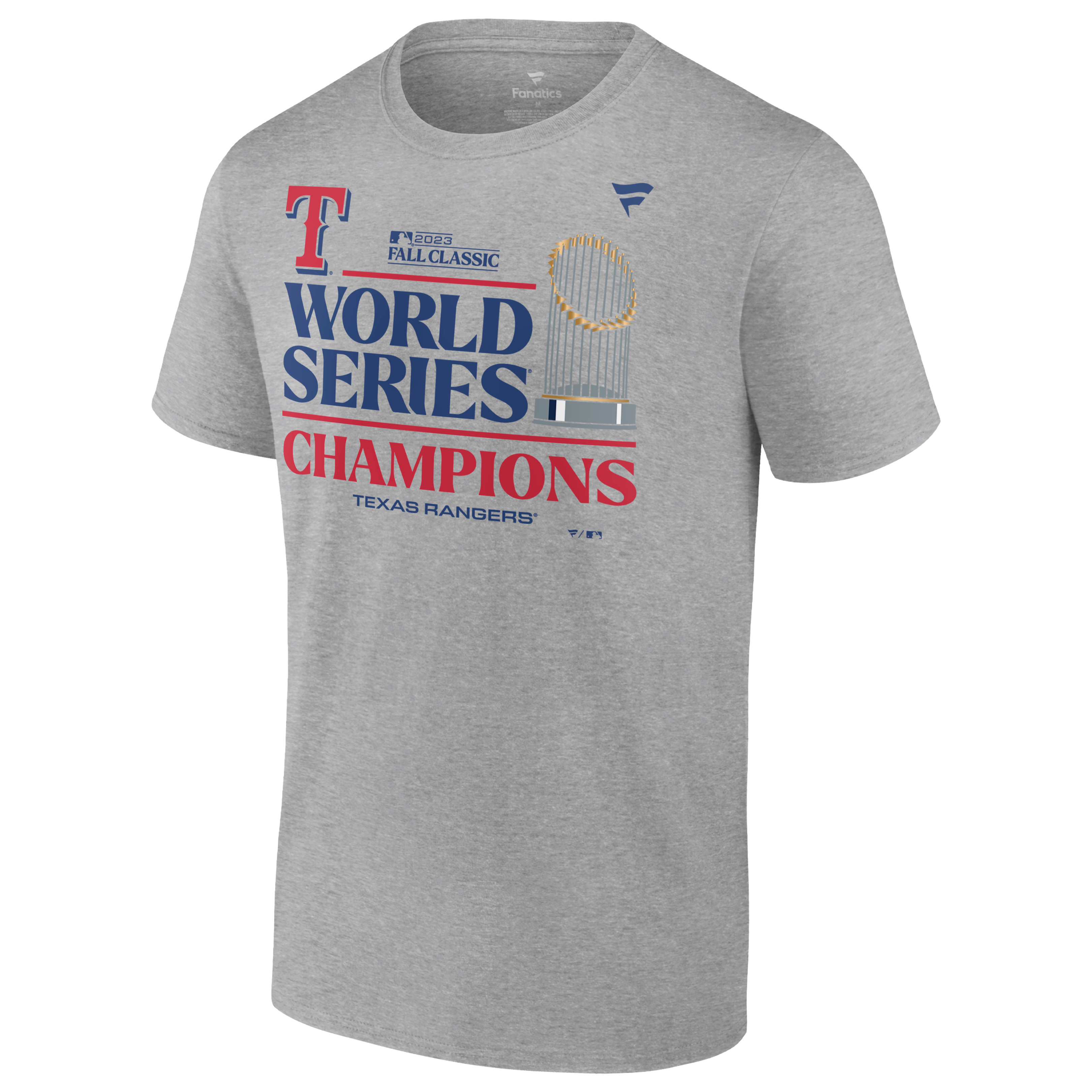 Texas Rangers 2023 World Series Champions Locker Room Short Sleeve Tee