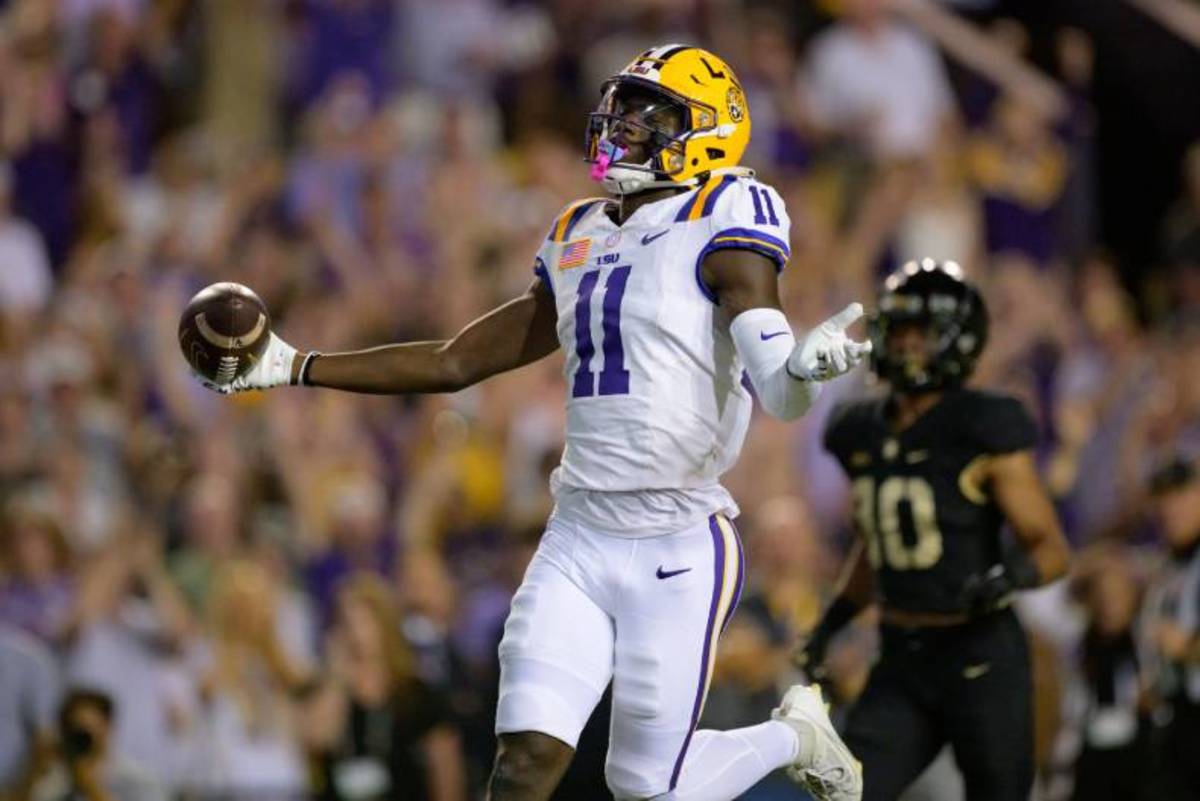 LSU wide receiver Brian Thomas Jr.