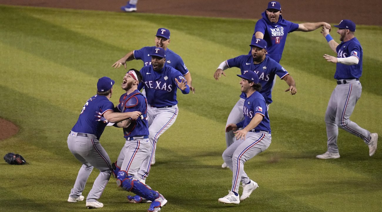 Texas Rangers beat Diamondbacks to win World Series for first time in  team's 63-year history