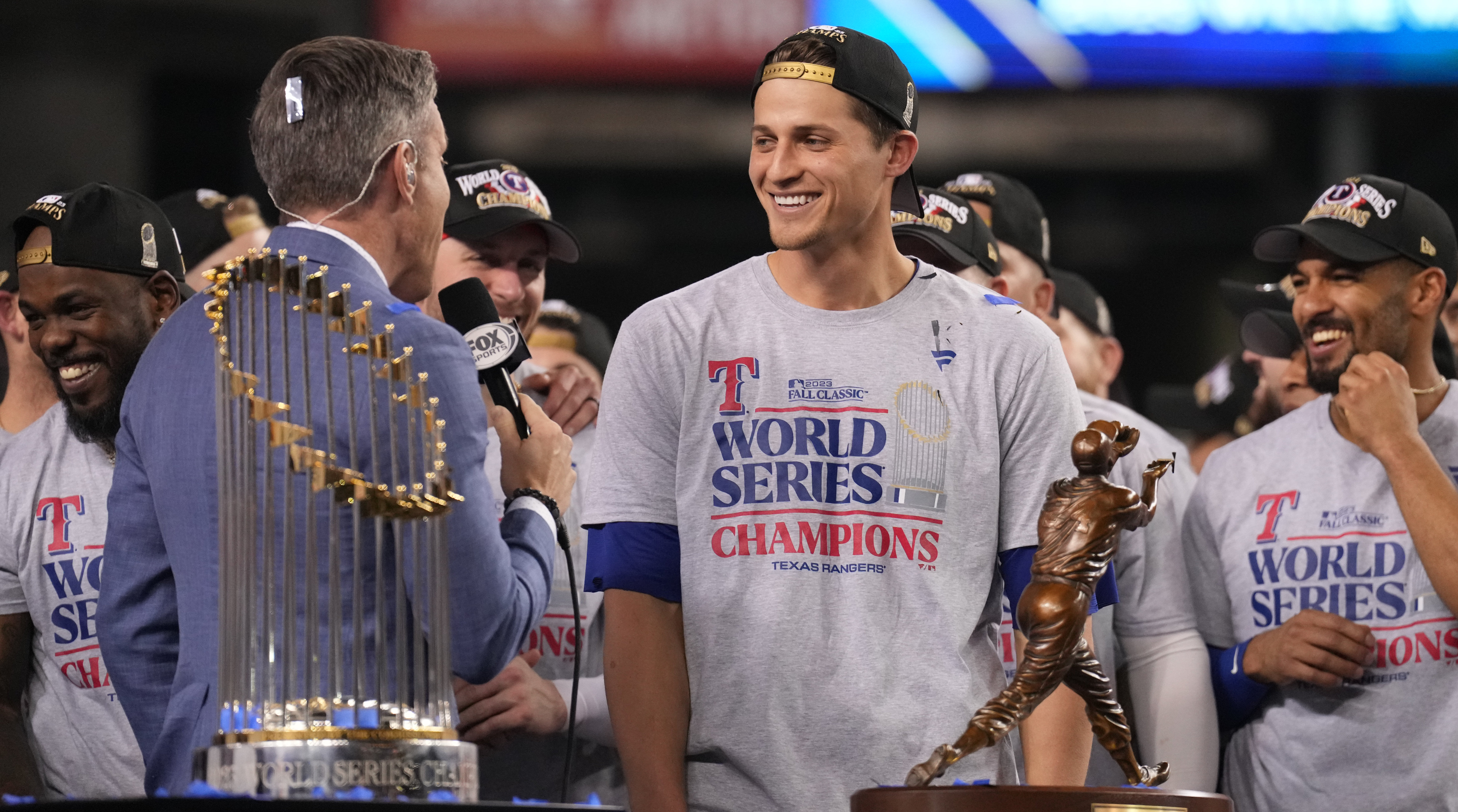 Rangers shortstop Corey Seager is named the 2023 World Series MVP