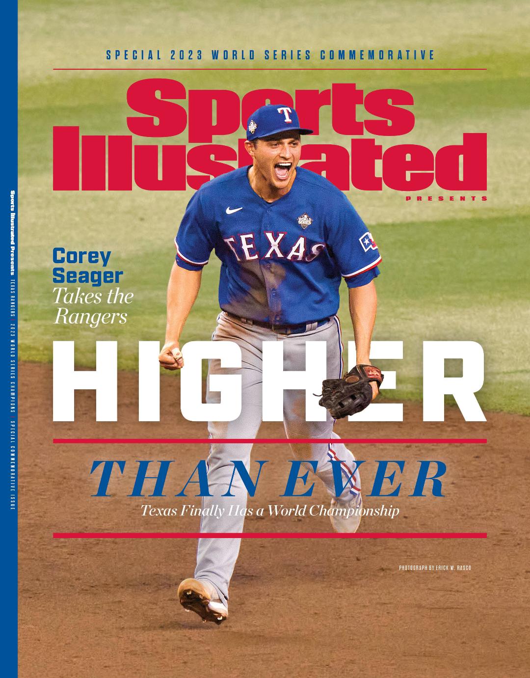 Sports Illustrated Texas Rangers World Series Cover