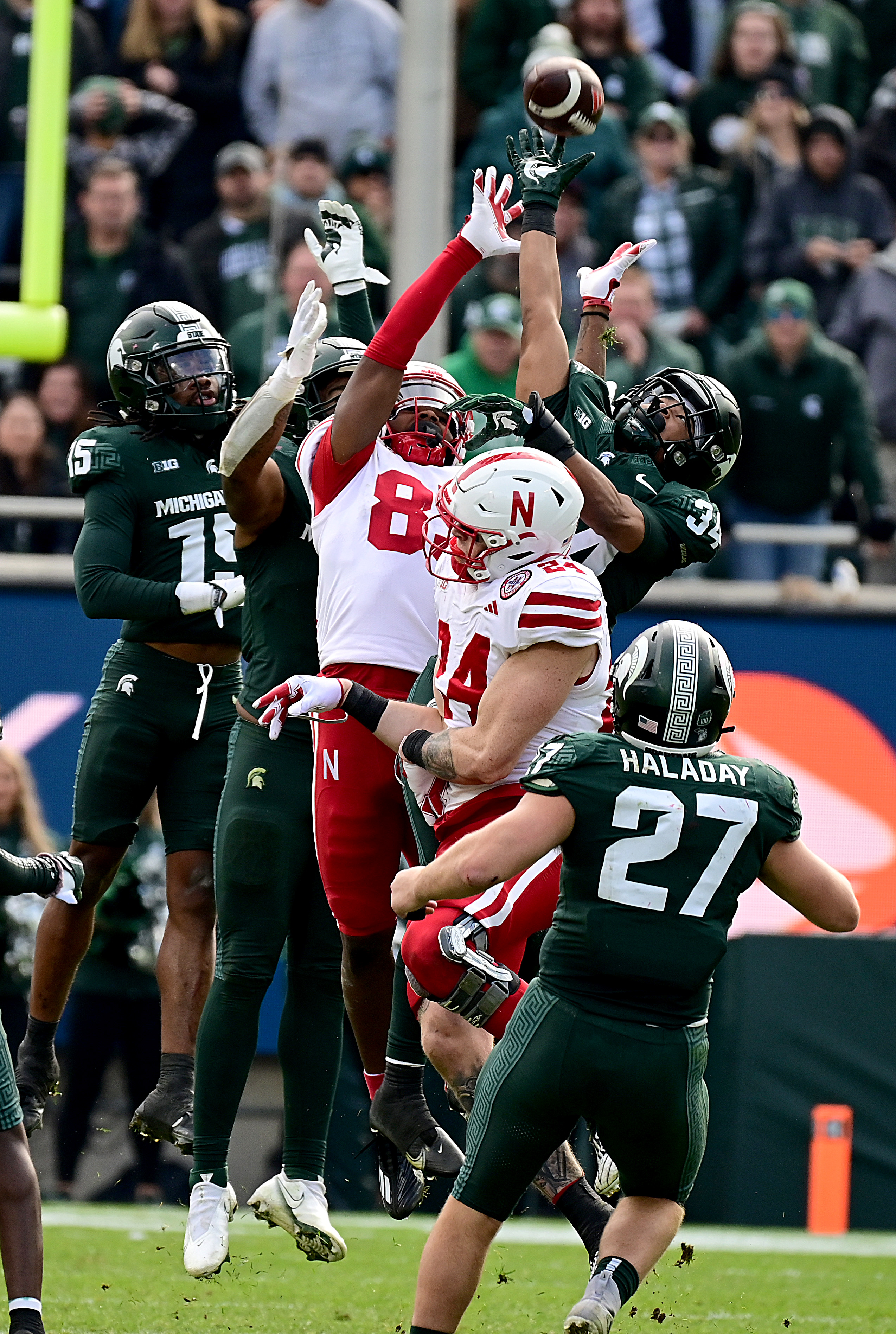 NU vs. MSU 2023 - Jaidyn Doss and Khalil Majeed