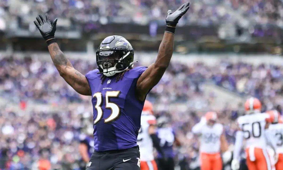 Gus Edwards is the Baltimore Ravens starting running back after J.K. Dobbins tore his Achilles in Week 1. 